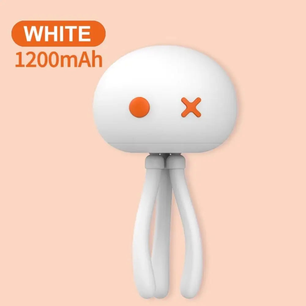 Deformable Silicone Jellyfish Night Light Eye Protection 3 Color Light LED Jellyfish Lamp Adjustable Brightness Touch Dimming
