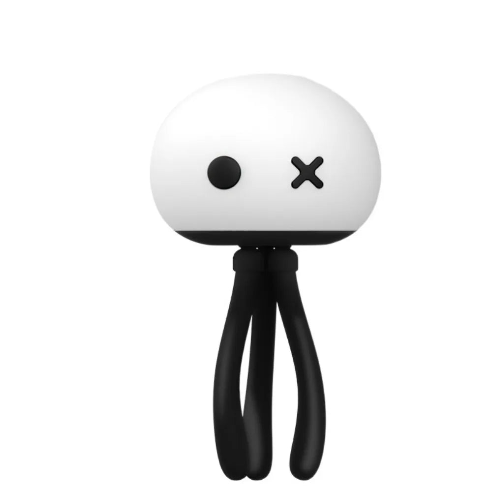 Deformable Silicone Jellyfish Night Light Eye Protection 3 Color Light LED Jellyfish Lamp Adjustable Brightness Touch Dimming